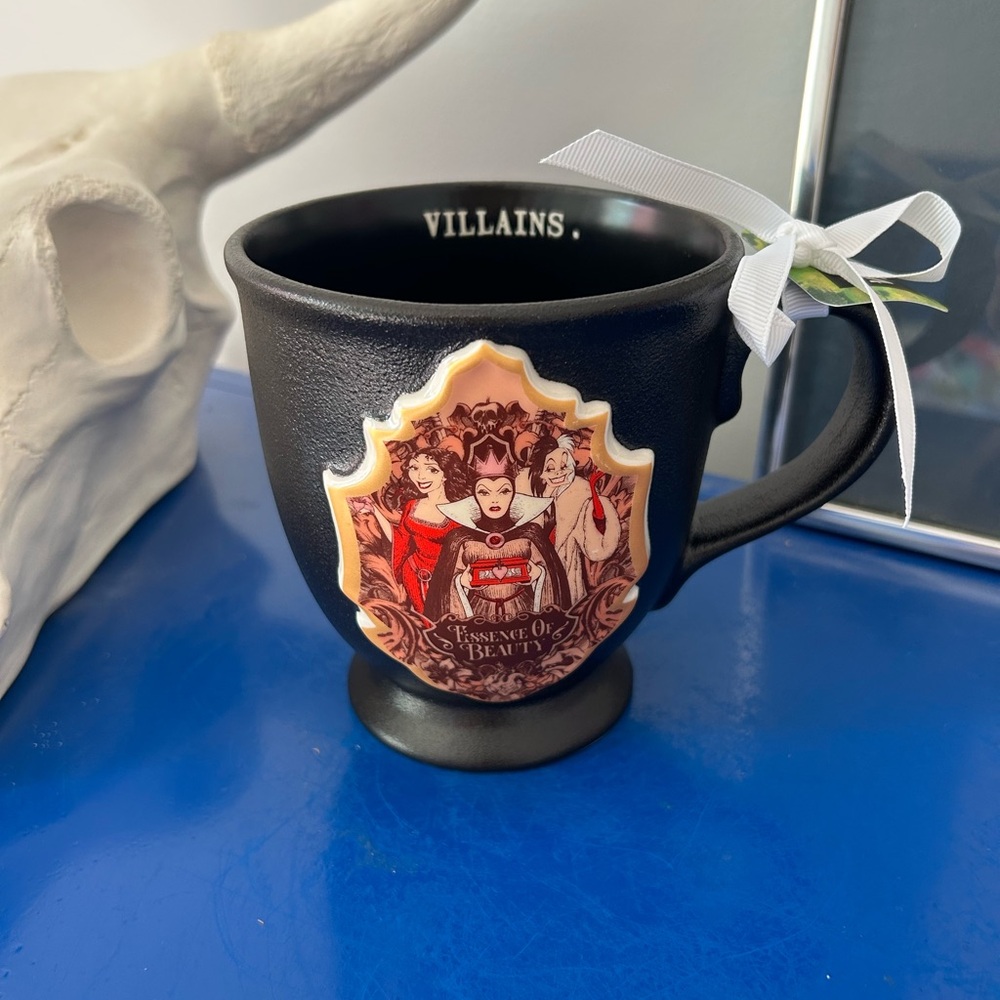 Rae Dunn Disney Villains Mother Gothel Evil Queen Cruella De Vil Mug